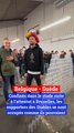 Confinés dans le stade suite à l'attentat à Bruxelles, les supporters des Diables se sont occupés comme ils pouvaient