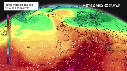 Scirocco caldo al Sud