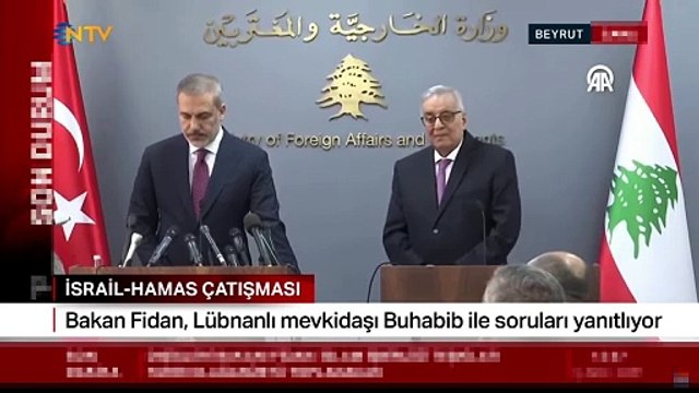 Hakan Fidan'dan İsrail'e ayar üstüne ayar: Dünyaya yalan söylüyorlar, artık buna son verme zamanı geldi