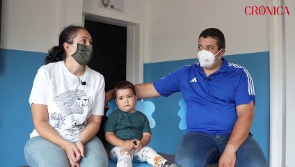 Damián y sus padres Lorena e Isaac, narran su experiencia como residentes en la Casa Rondald McDonald