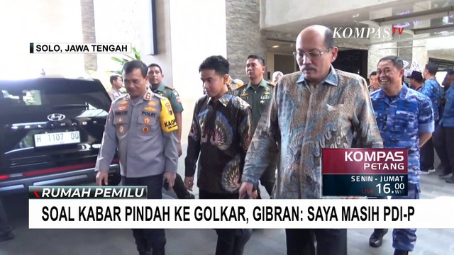 Soal Isu Pindah ke Golkar, Gibran Rakabuming Raka: Saya Masih PDIP