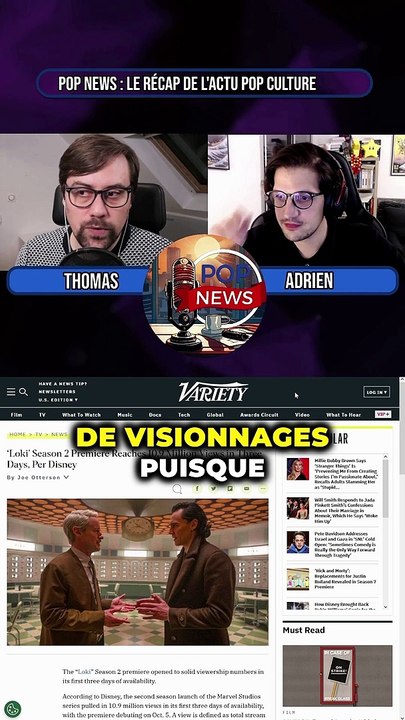 LOKI SAISON 2 est un CARTON !