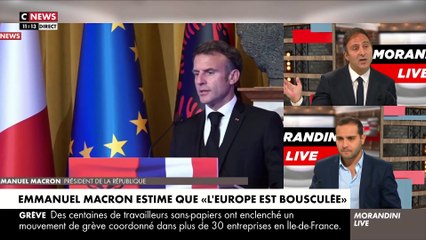 Colère de Garen Shnorhokian en direct dans « Morandini Live » sur CNews