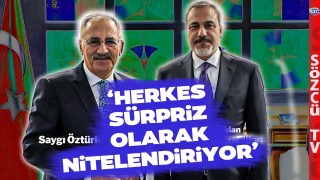 Hakan Fidan'ın Gündem Olacak İsrail Hamas Savaşı Yanıtı! Saygı Öztürk Anlattı