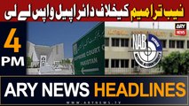 ARY News 4 PM Headlines 17th Oct 2023 | SC verdict in NAB amendments case