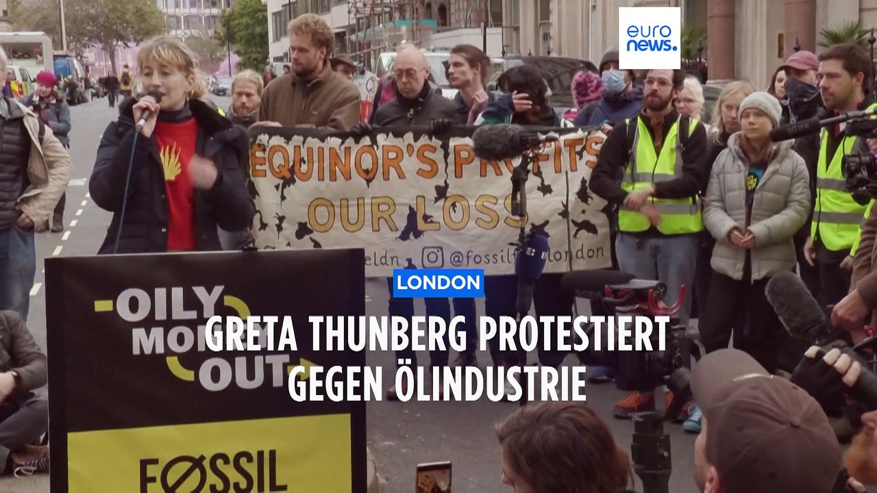 Greta Thunberg gegen die Ölindustrie