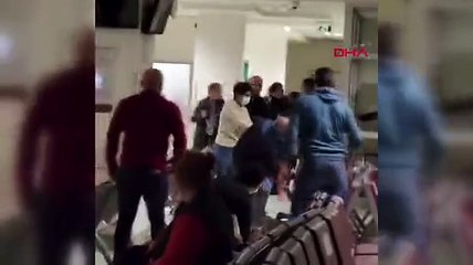 Acil serviste bıçakla taşkınlık yapan kişiye gözaltı