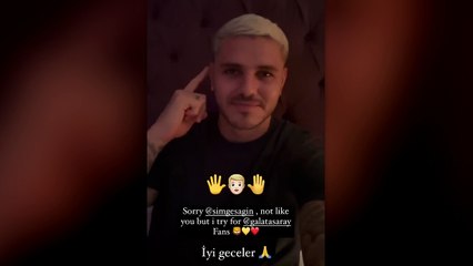 Icardi’nin “Aşkın olayım” sevgisi