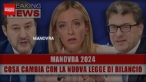 Manovra 2024: Ecco Cosa Cambierà Con La Nuova Legge Di Bilancio!