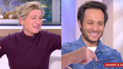 “C’est pas ce que je voulais dire !” : Anne-Elisabeth Lemoine gaffe et crée un malentendu avec Vianney dans C à Vous