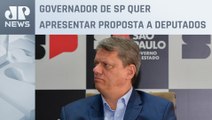 Tarcísio de Freitas deve enviar texto da privatização da Sabesp à Alesp