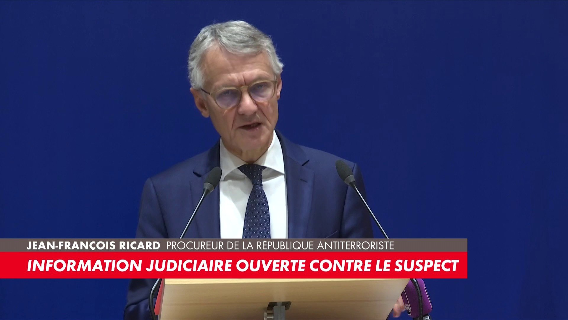 Jean-François Ricard: «Dans son enregistrement audio, Mohammed M a  développé sa haine de la France, des Français et de la démocratie» - Vidéo  Dailymotion