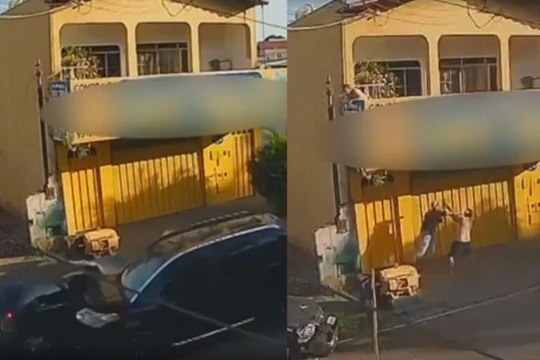 Homens trocam socos e pauladas após se envolverem em acidente de carro, em Goiás