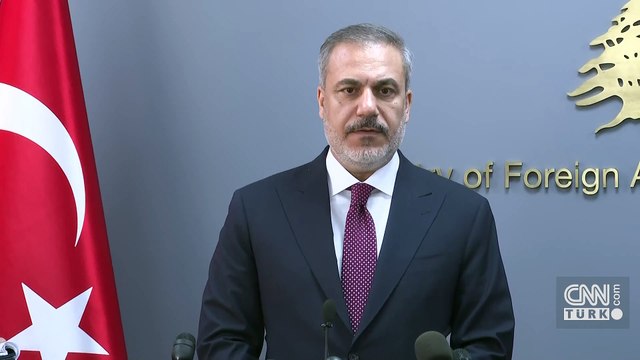 Dışişleri Bakanı Hakan Fidan: Filistin devletinin kurulması ertelendikçe bölgeye barış gelmeyecektir