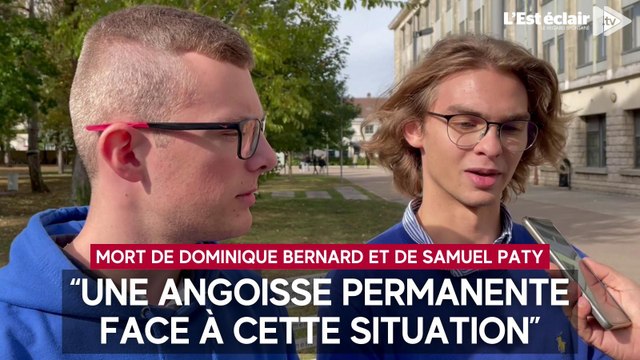 Témoignages poignants de 2 étudiants troyens qui parlent d'angoisse permanente après l'attaque d'Arras