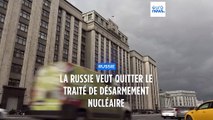 Russie : les députés révoquent la ratification du traité interdisant les essais nucléaires
