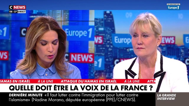 Karim Benzema est un agent de propagande du Hamas : Nadine Morano dérape et choque sur CNews