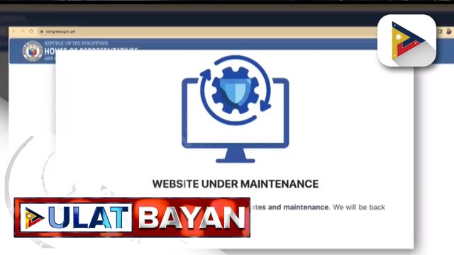Website ng Kamara, naka-offline muli dahil sa kahina-hinalang aktibidad;