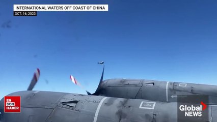 Çin savaş uçağı, Kanada uçağına önleme yaptı