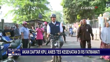 Penuhi Syarat Daftar Pilpres 2024, Anies Lakukan Tes Kesehatan di RS Fatmawati