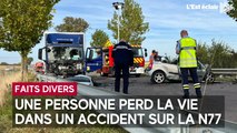 Une personne est décédée après un choc entre un véhicule léger et un poids lourd à Souligny