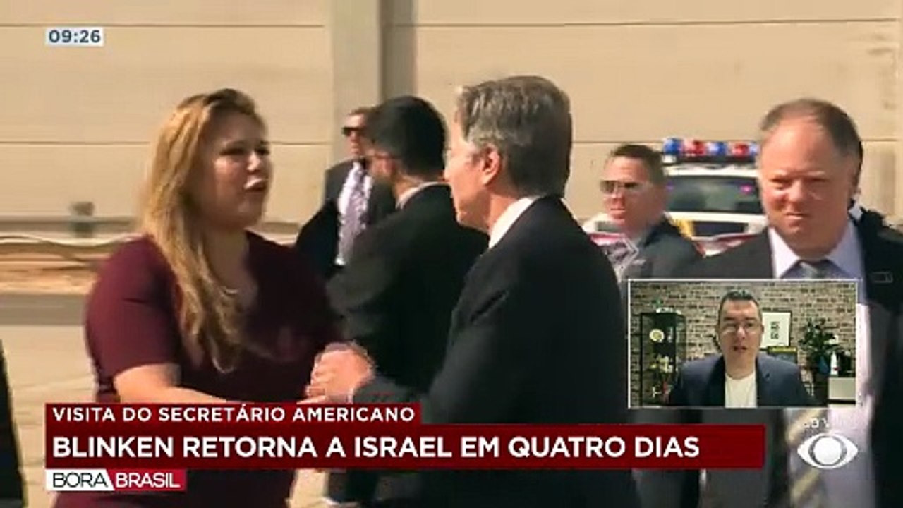 Antony Blinken retorna a Israel em meio à pressão diplomática