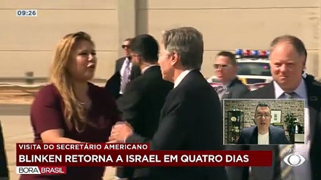 Antony Blinken retorna a Israel em meio à pressão diplomática