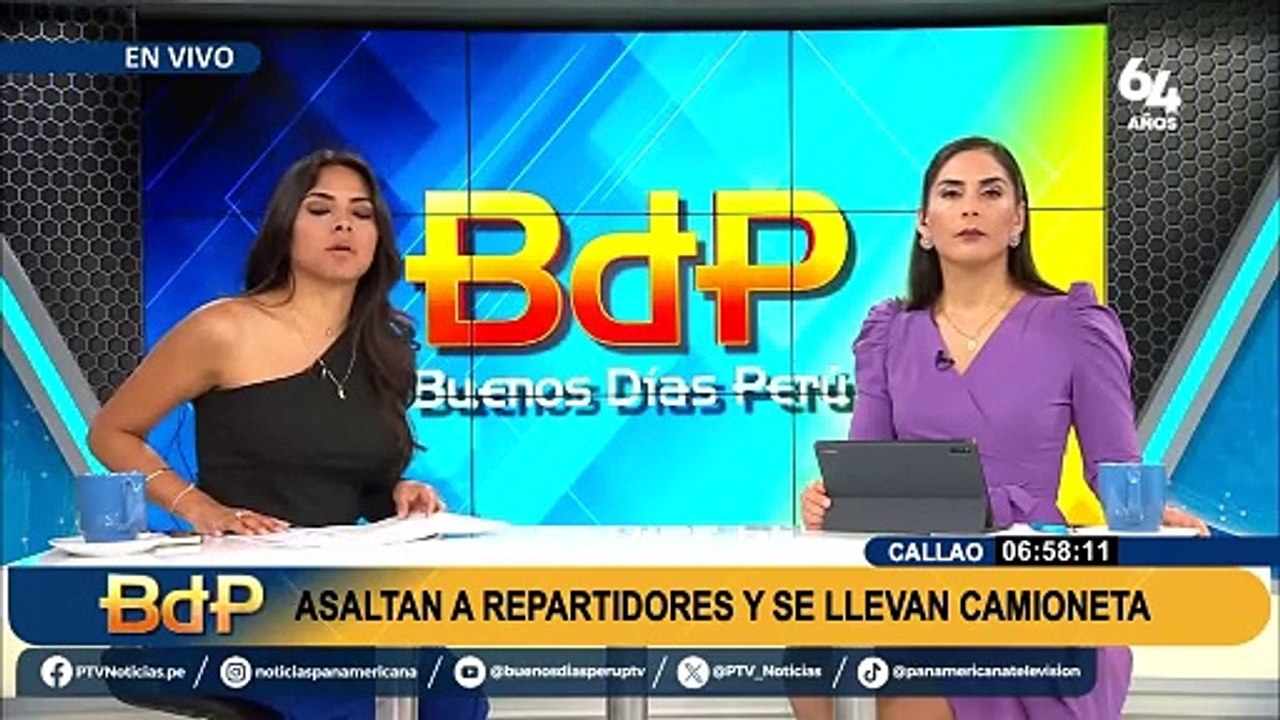 Robo a repartidores en el Callao: delincuentes se llevan furgoneta y la abandonan sin la mercadería