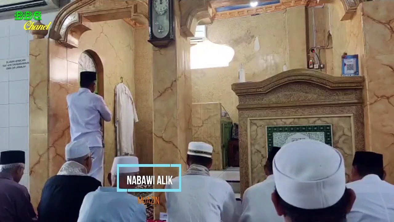 Muazin "Nabawi Alik" | Masjid Taqwa Perumnas Palembang |