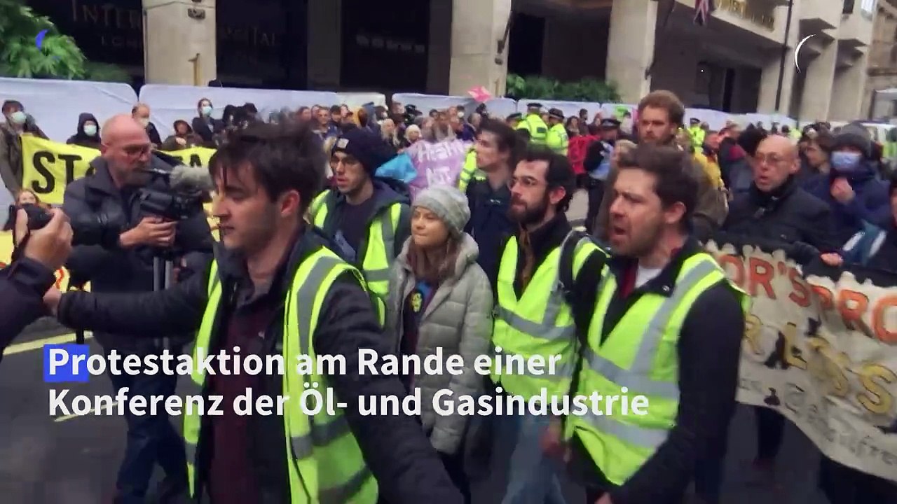 Greta Thunberg bei Klima-Protest in London festgenommen