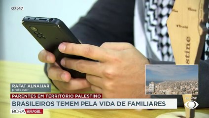 Brasileiros temem vida de familiares no confronto