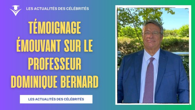 Hommage émouvant à Dominique Bernard : Le témoignage d'un ancien élève