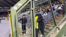 L'émotion des supporters au stade Roi Baudouin