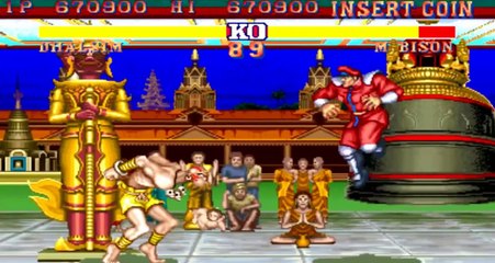 Street Fighter 2 - Final Stage : Dhalsim vs Boss