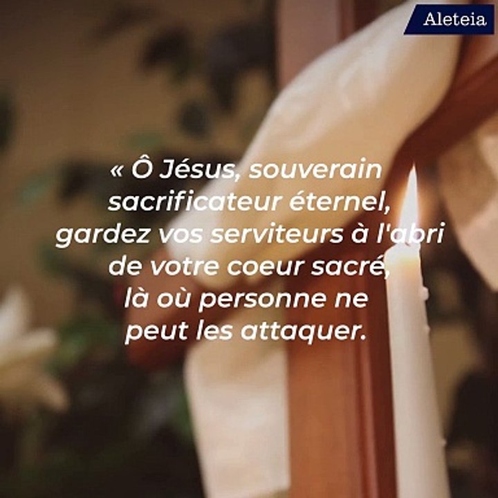 Avec cette prière, demandez à Dieu d'entourer les prêtres de son amour et de les protéger contre les tentations du diable