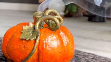 Clay artist pumpkins-up her creativity with a smokin' DIY cone burner