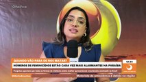 Número de feminicídios cresce na Paraíba e já ultrapassa o número de homicídios de mulheres