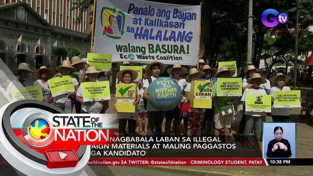 COMELEC, nagbabala laban sa illegal campaign materials at maling paggastos ng mga kandidato | SONA