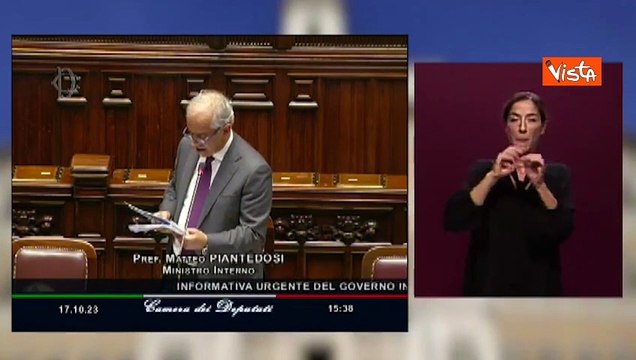 Piantedosi: Non risultano evidenze di rischio terroristico in Italia, ma elevata attenzione