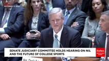 John Kennedy Grills NCAA President About NIL Deals: 'That's Going To Cause The World To Spin Off Its Axis?'
