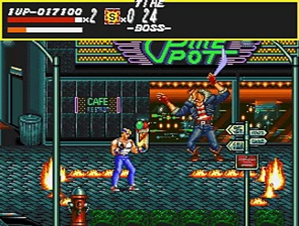 Streets of Rage online multiplayer - megadrive