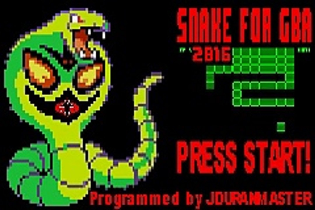 Snake for GBA online multiplayer - gba