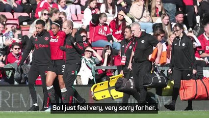 Wiegman feels 'very sorry' for Gabby George after ACL injury