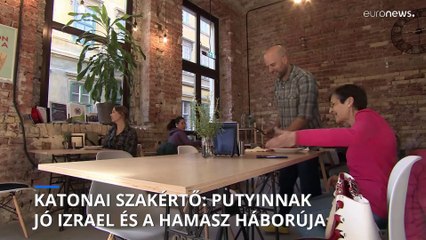 Nemzetbiztonsági szakértő: Putyinnak mindenképpen jó Izrael és a Hamasz háborúja