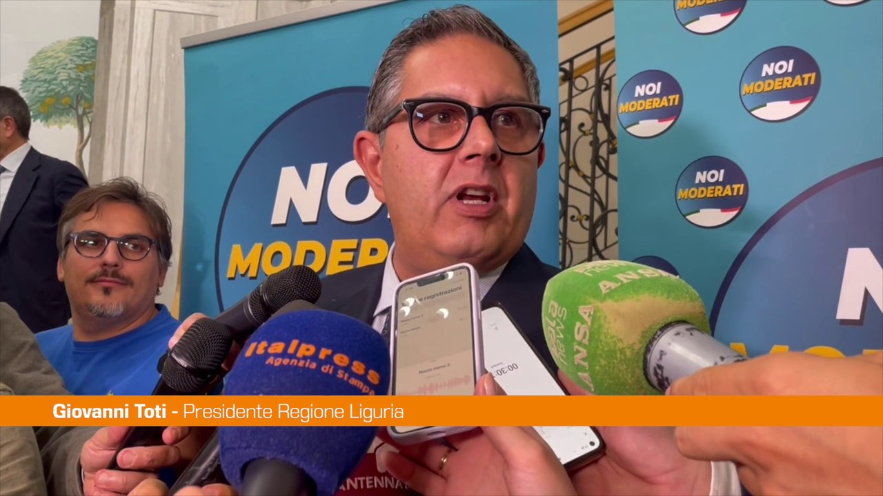 Noi Moderati, Toti "Consolidiamo percorso nel centrodestra"