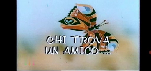 Vintage Cartoon - "Chi Trova Un Amico..."