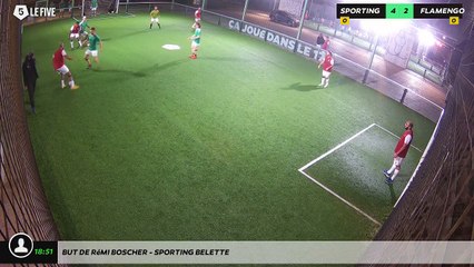 But de Rémi BOSCHER - SPORTING BELETTE