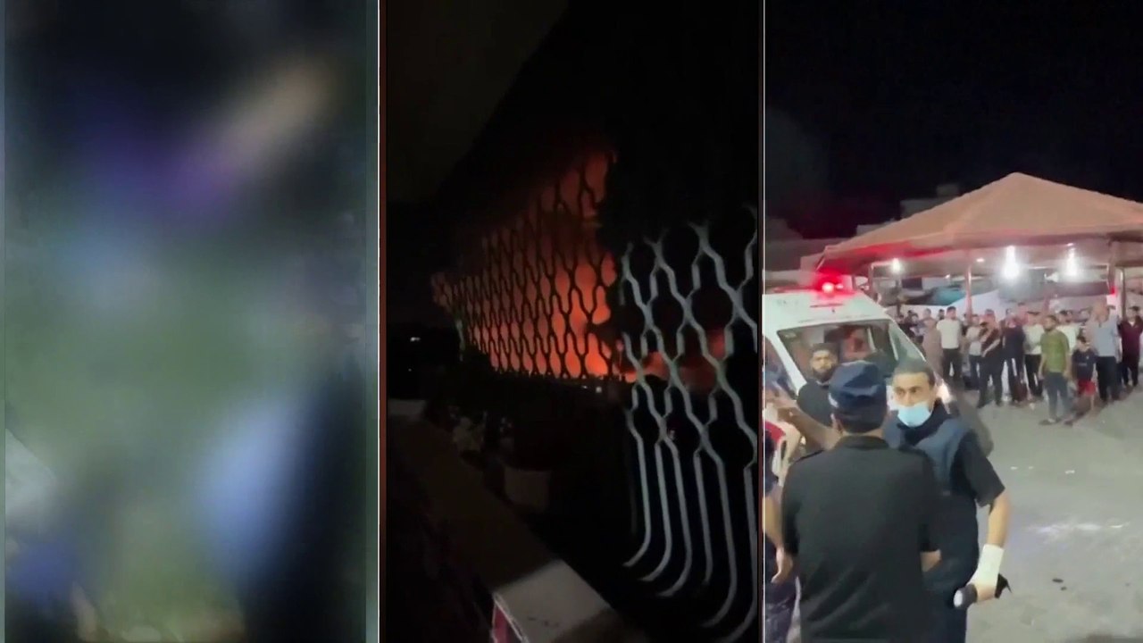 الخارجية الفلسطينية: قصف إسرائيل للمستشفى #المعمداني جريمة حرب #غزة  #العربية