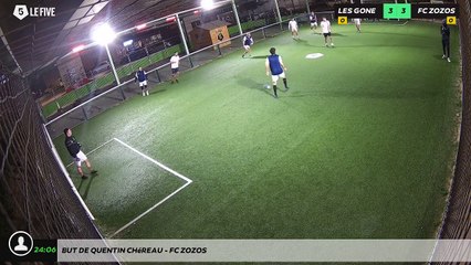 But de Quentin Chéreau - FC ZOZOS