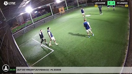 But de Vincent Duvignacq - FC ZOZOS